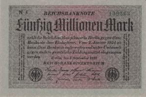 50 Millionen Mark 1923 ro.108c N